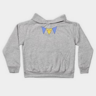 Fluffy pennants Kids Hoodie